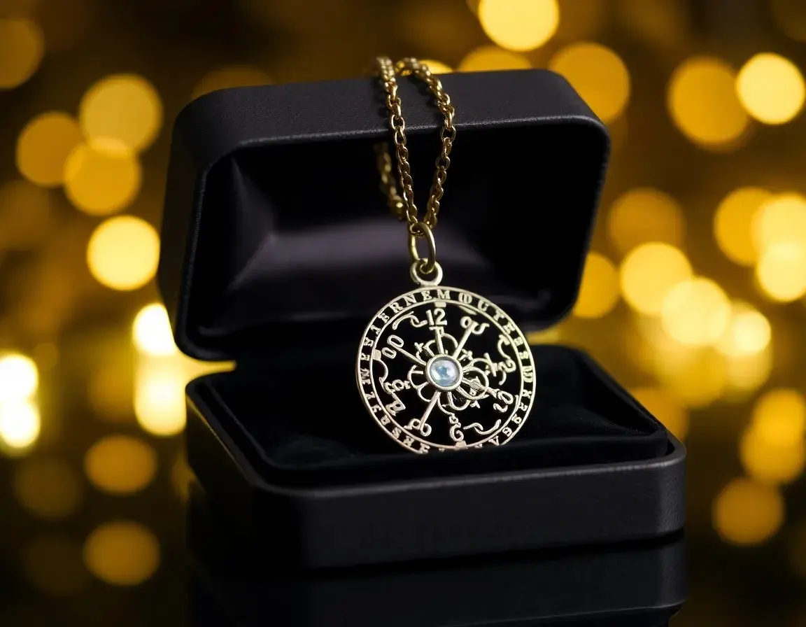 Hochwertige Zeitumkehrer-Halskette