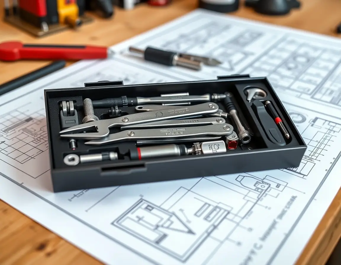 Kompaktes Multi-Tool Kit