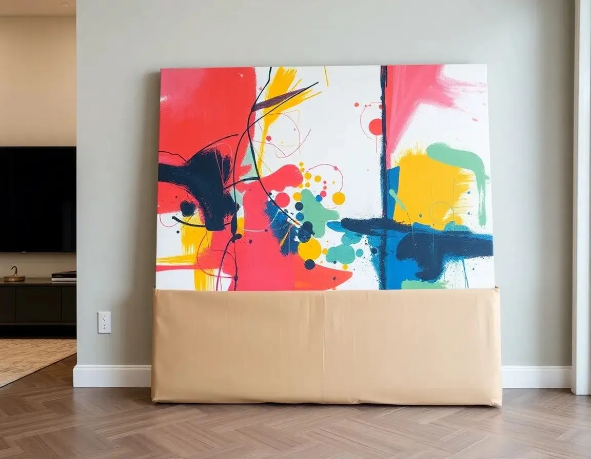 Modern Abstract Canvas Wall Art als hochzeit geschenk