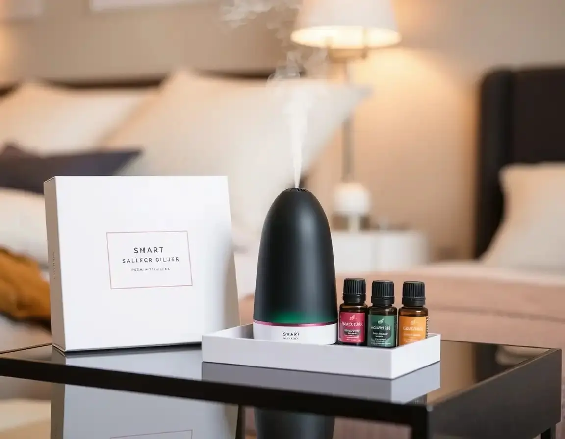 Smart Diffuser mit ätherischen Ölen