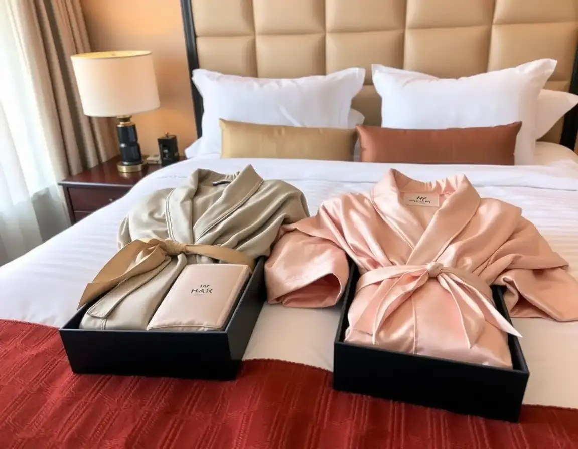 Luxury Silk Robe Set