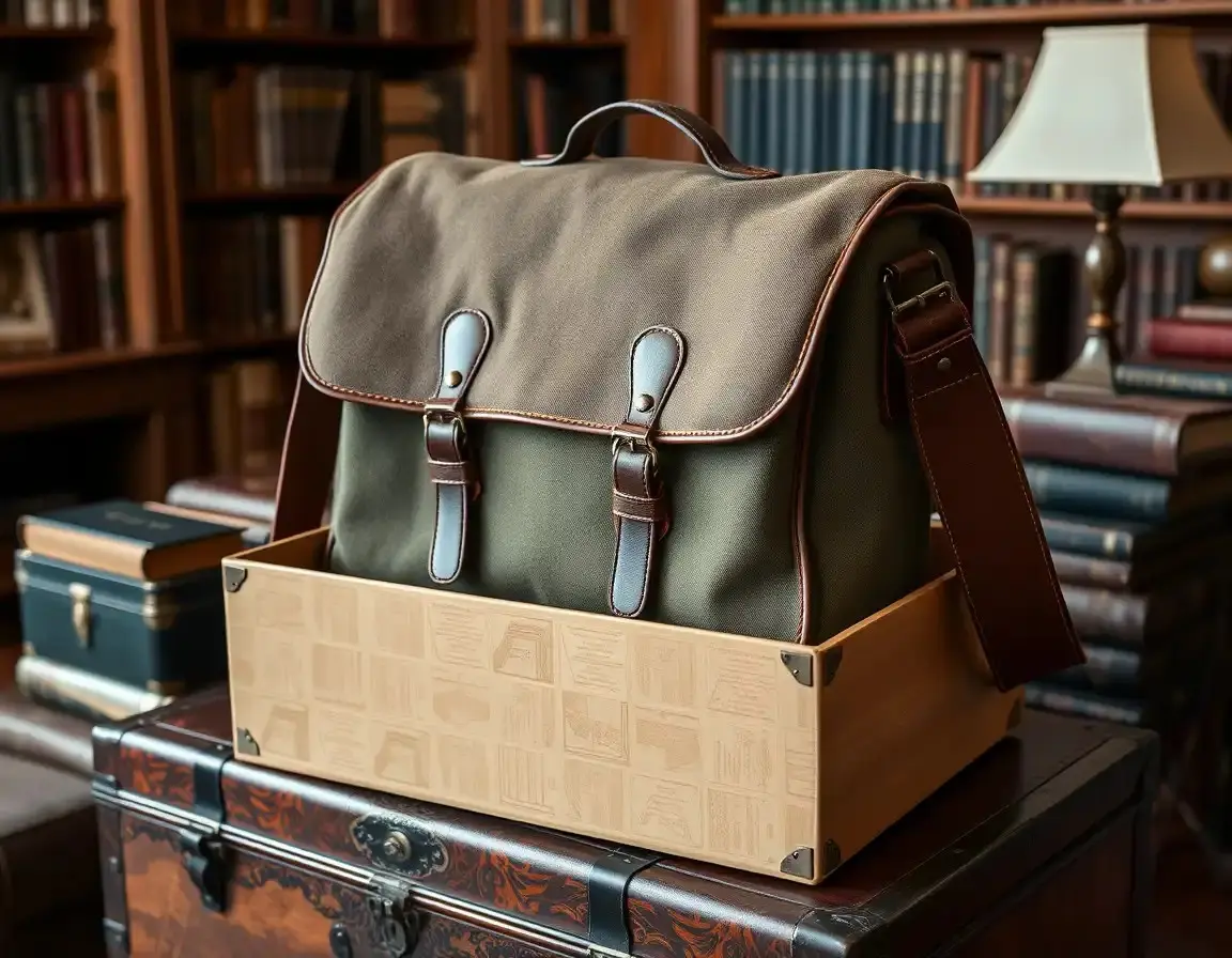 Vintage Messenger Bag