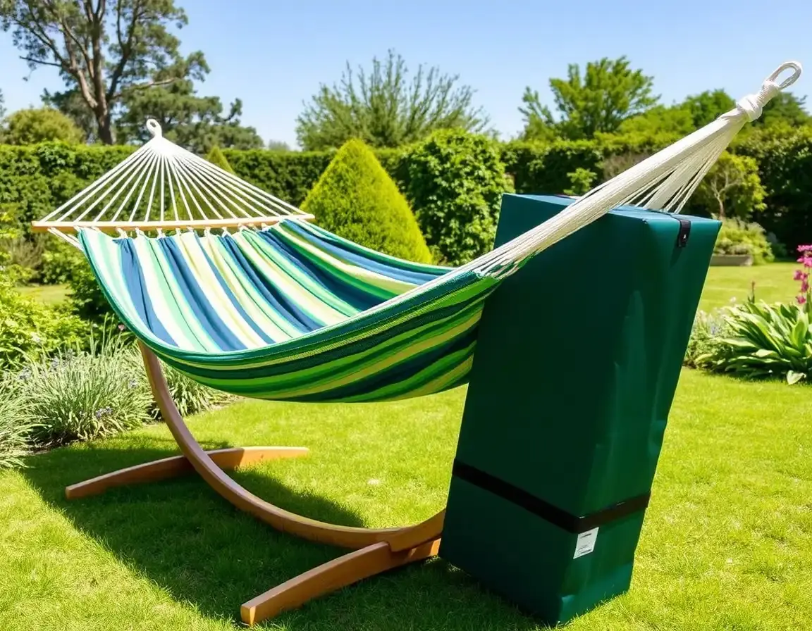 Outdoor Hängematte oder Liegestuhl