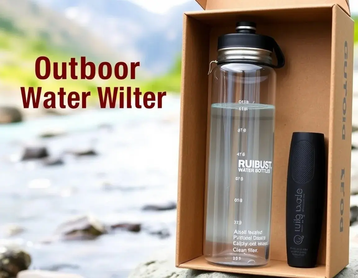 Outdoor Water Filter Bottle