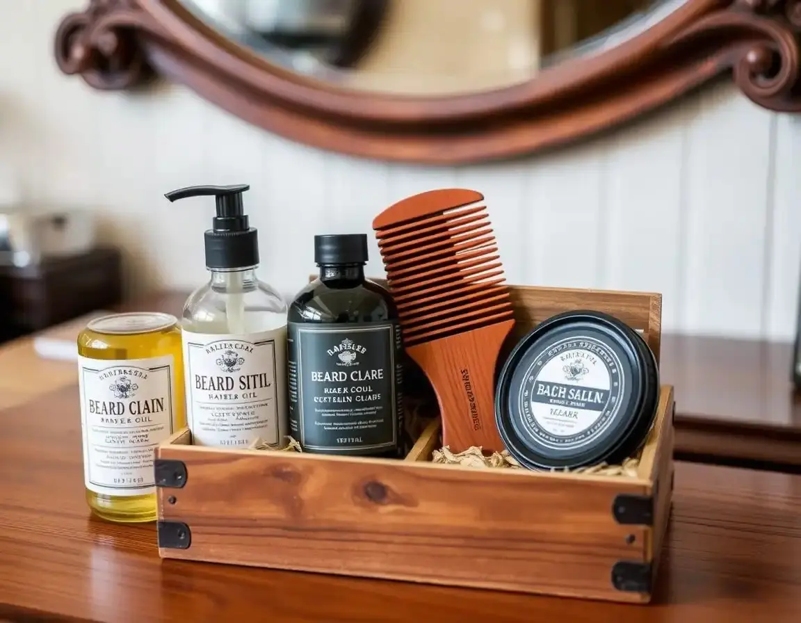 Deluxe Bartpflege- und Pflegeset