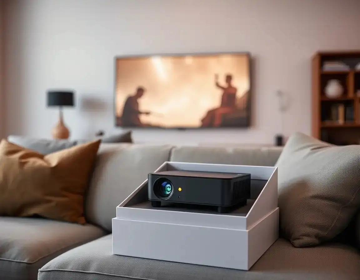 Tragbarer Mini Smart LED Projektor