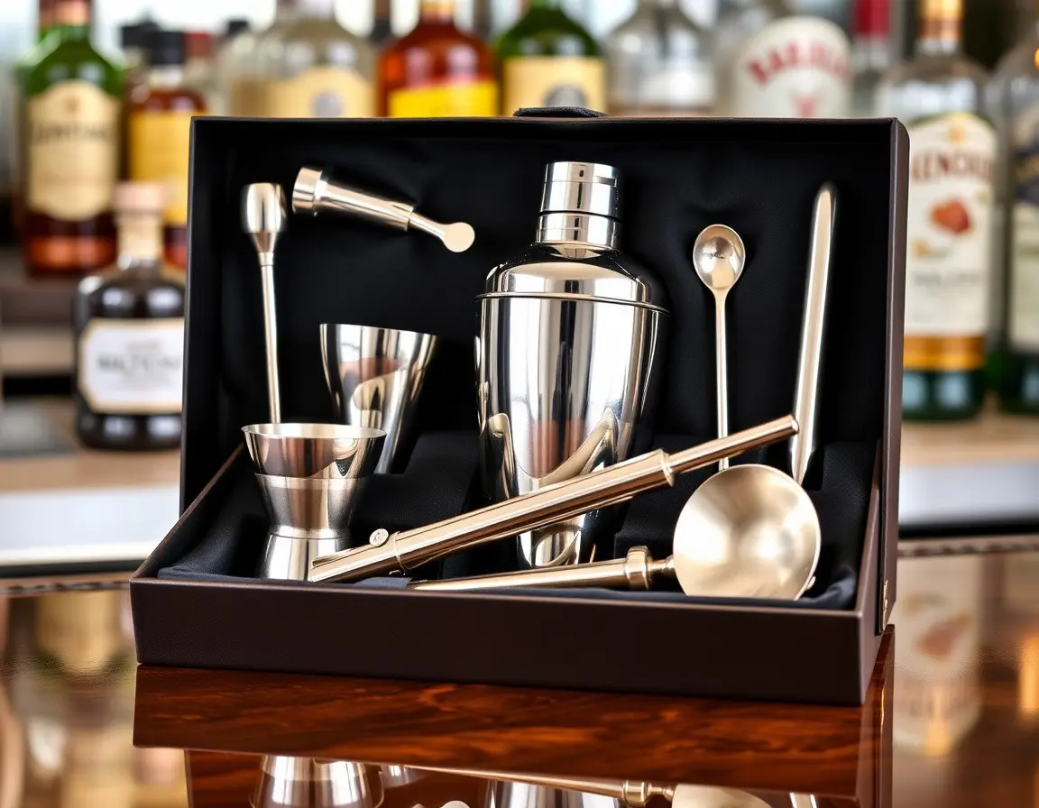 Edelstahl Cocktail Shaker Set