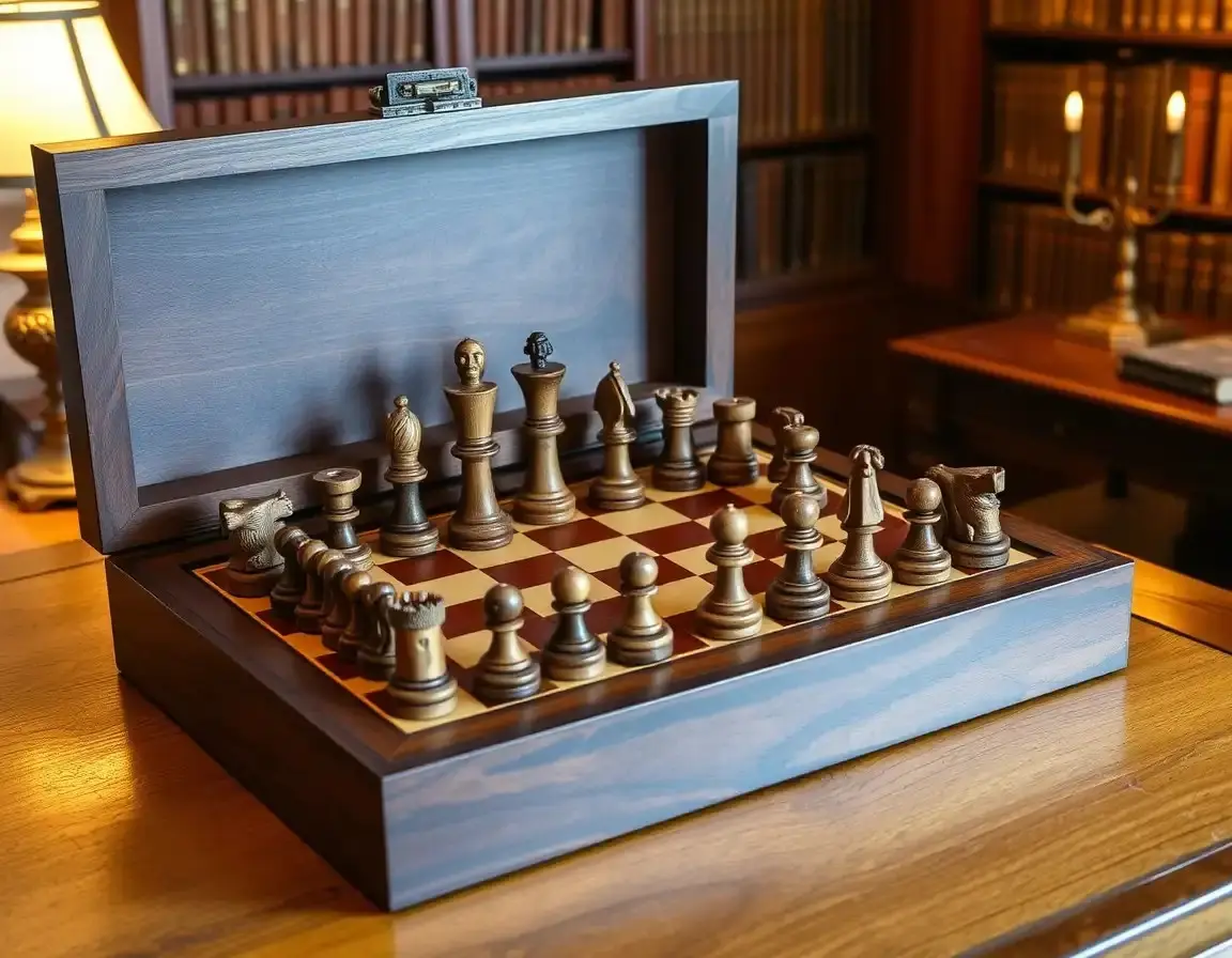 Luxus Holz Schachspiel