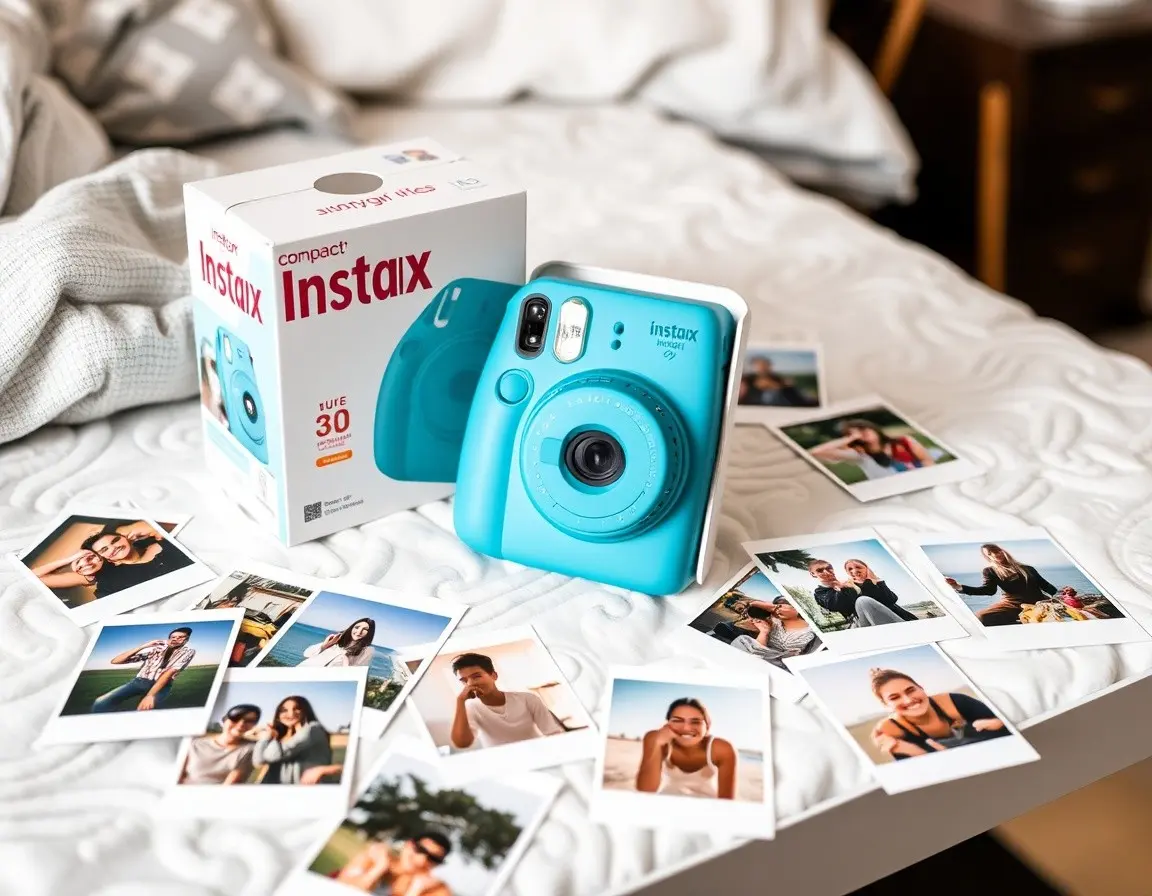 Instant Mini Portable Photo Printer Bluetooth