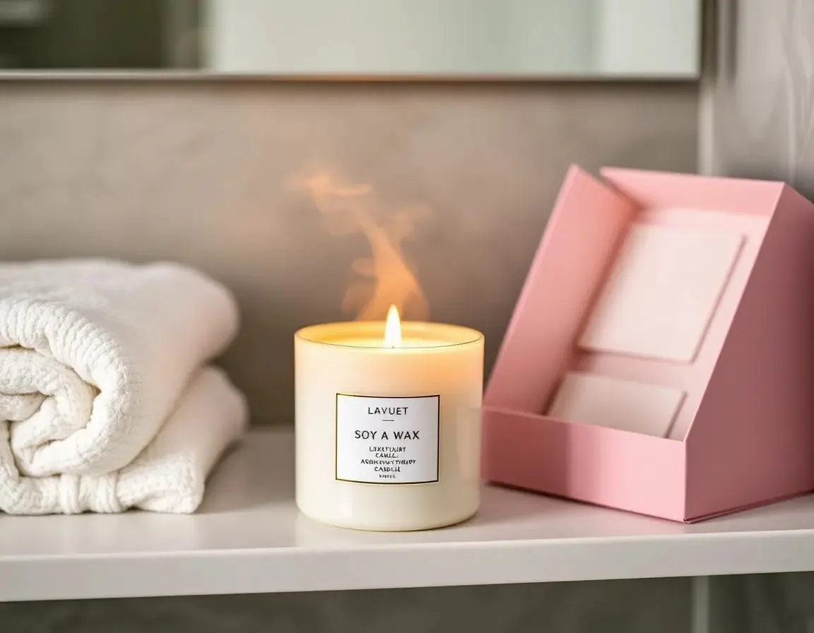 Luxury Soy Wax Aromatherapy Candle