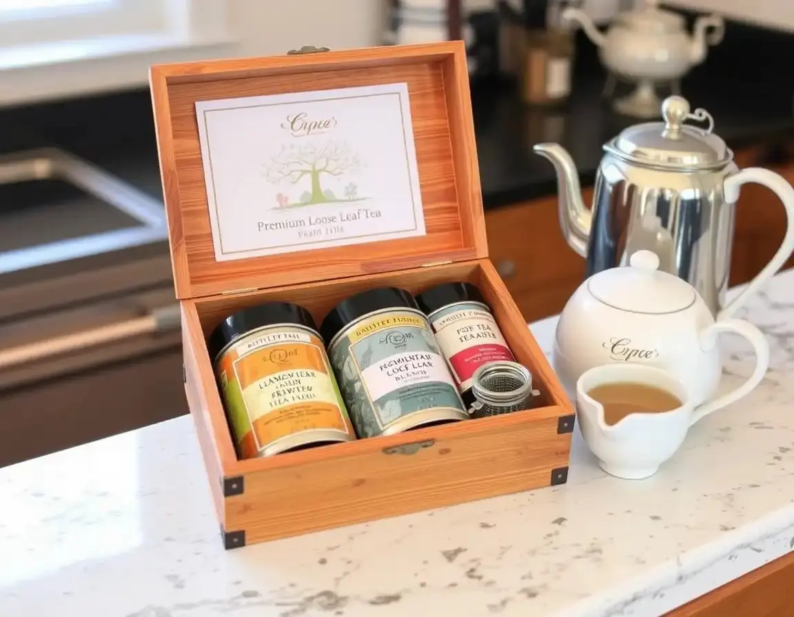Premium Loose Leaf Tea Sampler Gift Set