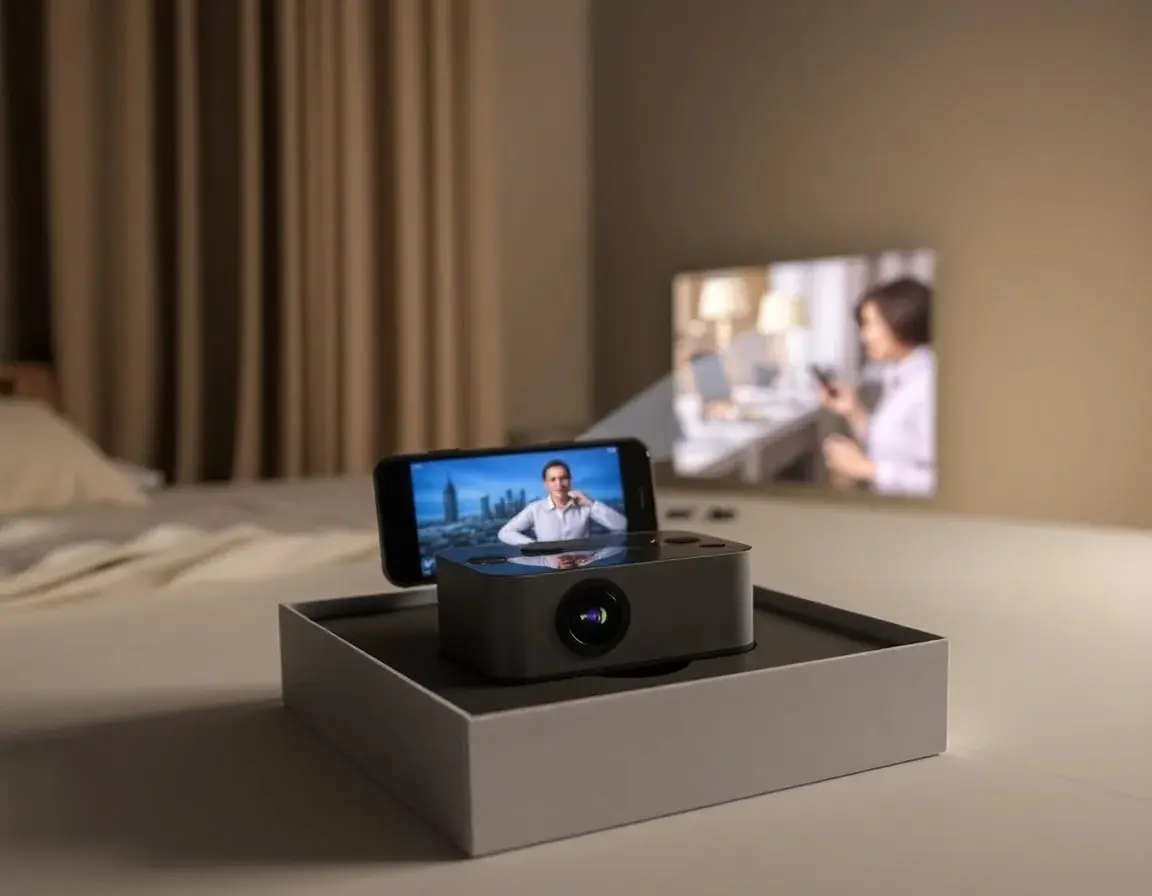 Mini Beamer für Smartphones