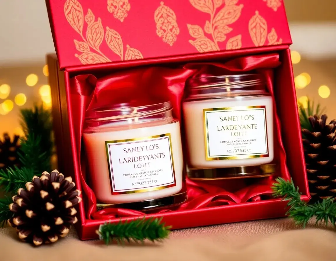 Luxus Duftkerzen Set