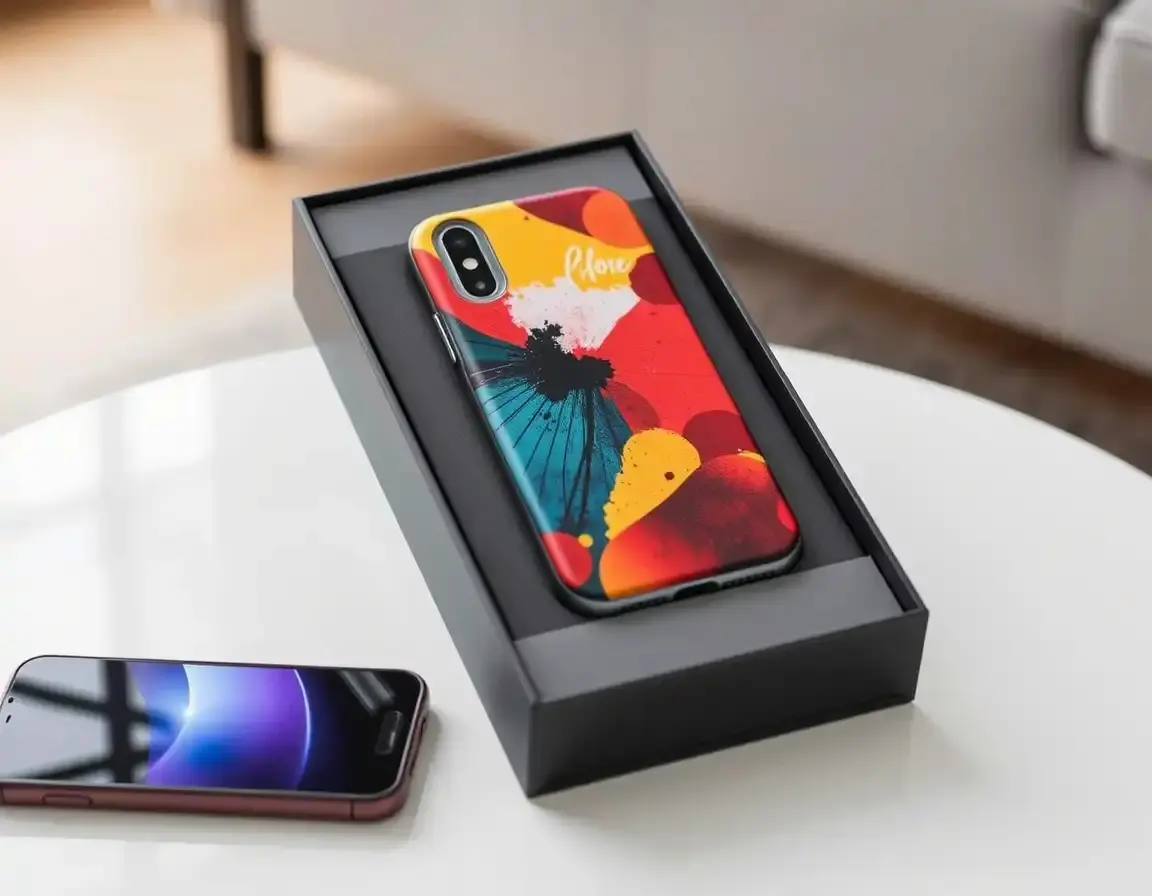 Designer Handyhülle mit abstraktem Muster