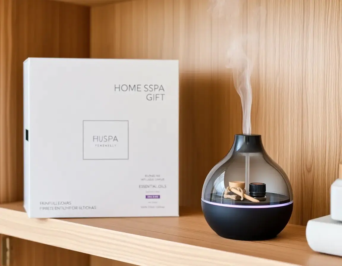 Hochwertiger Aroma-Diffusor & ätherisches Öl-Set