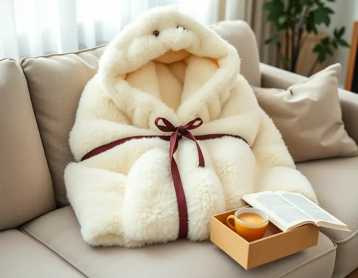 Gemütlicher Oversize-Decken-Hoodie