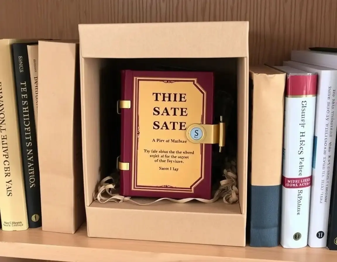 Novelty Book Hidden Safe Box
