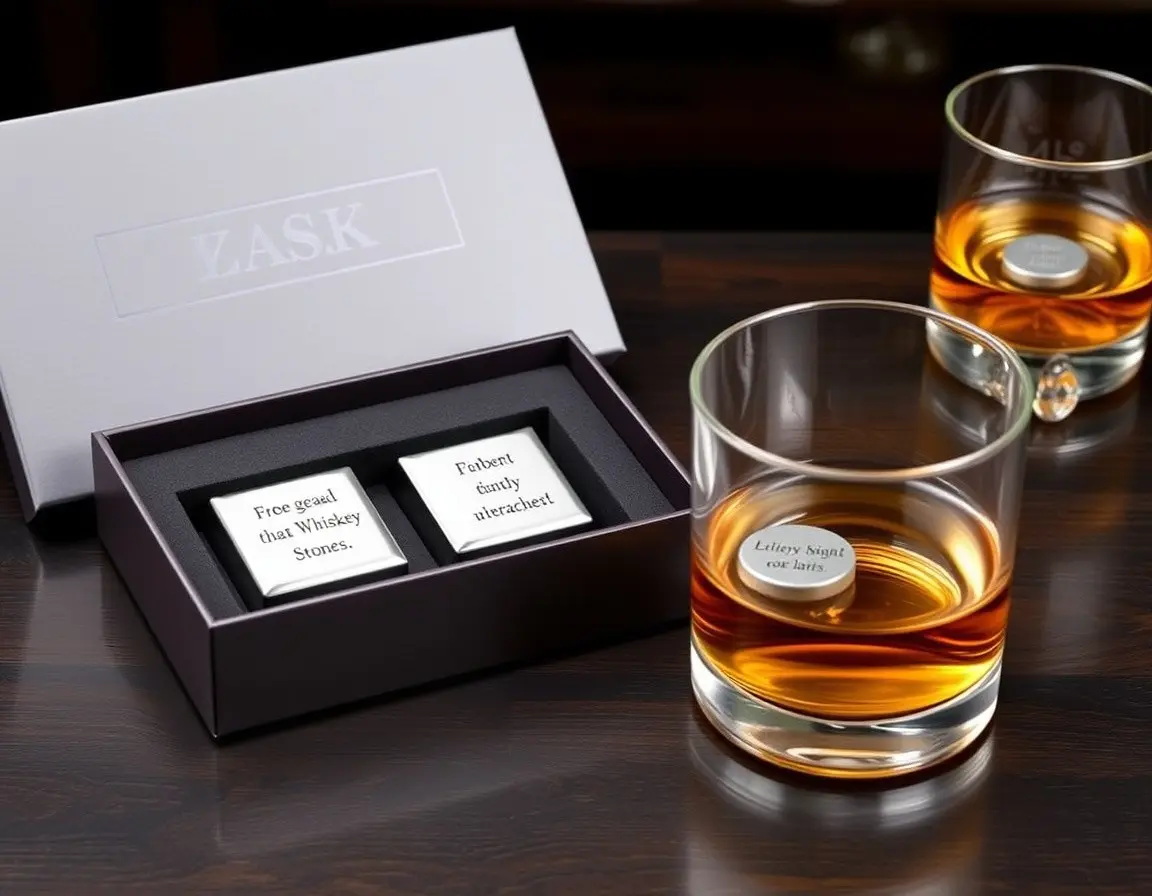 Humorous Whiskey Chilling Stones Set