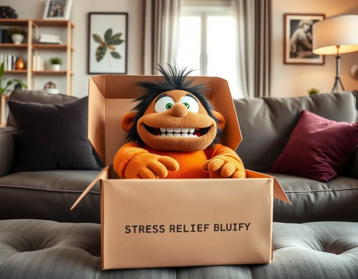 Giant Funny Stress Relief Plush Toy