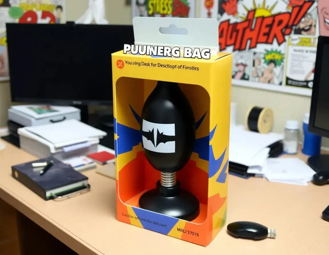 Mini Boxsack für den Schreibtisch