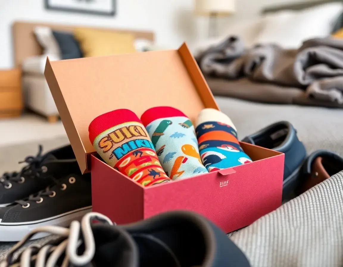 Lustige Motivsocken im 3er-Pack