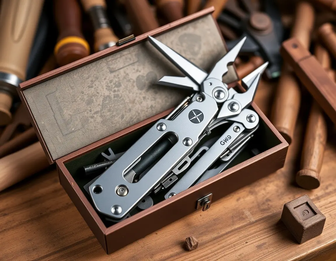 Robustes Multi-Tool aus Edelstahl