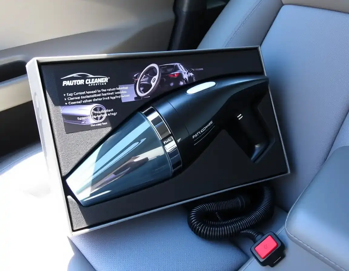 Leistungsstarker Handstaubsauger fürs Auto