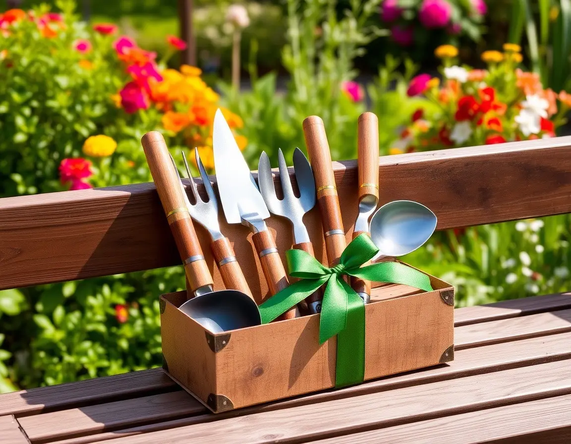 Ergonomisches Gartenwerkzeug-Set