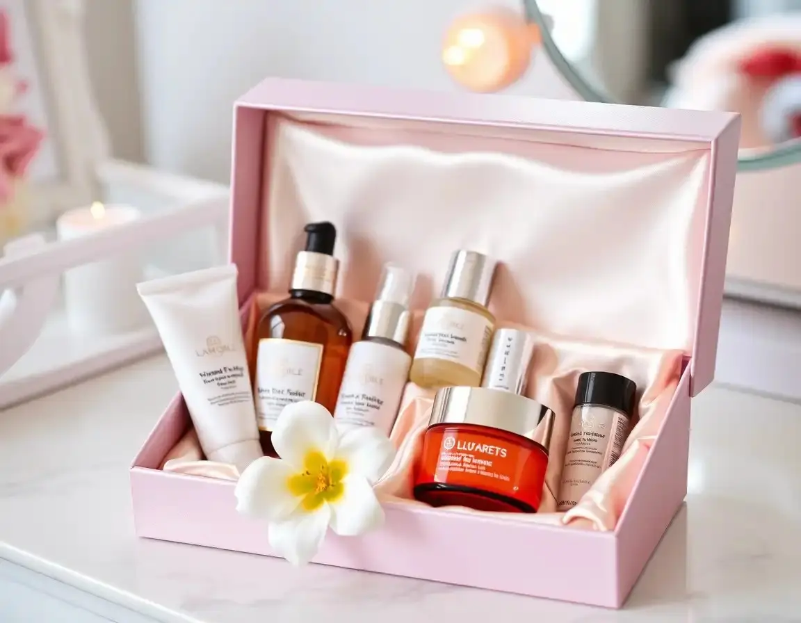Luxuriöses Hautpflege-Geschenkset