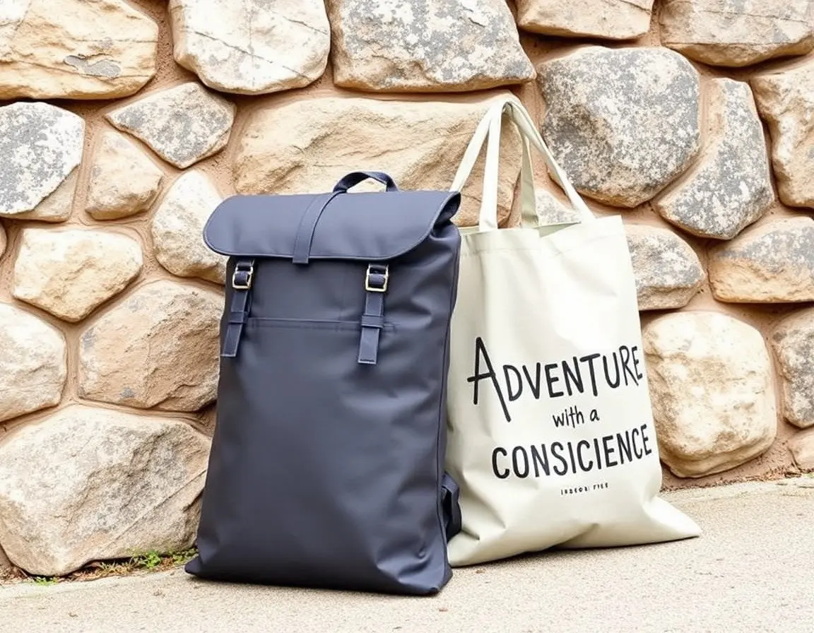 Recycled Material Durable Backpack