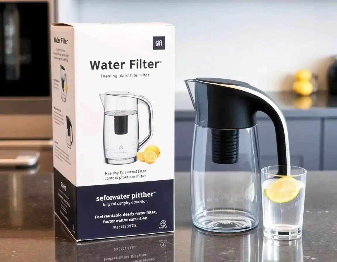 Reusable Water Filter Pitcher