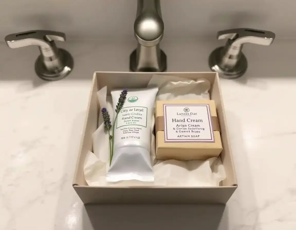 Bio-Handcreme und handgemachte Seife