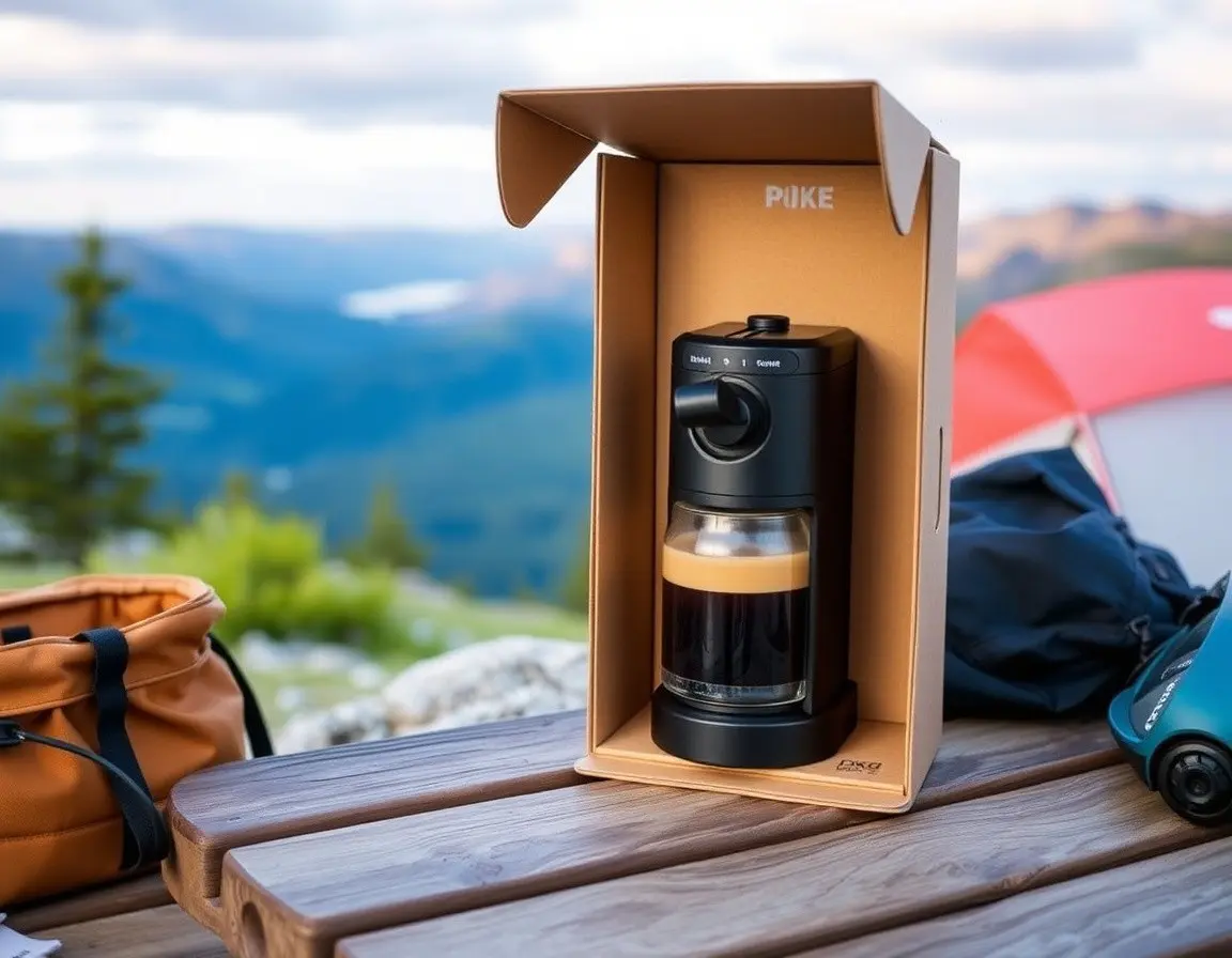 Tragbare Espressomaschine