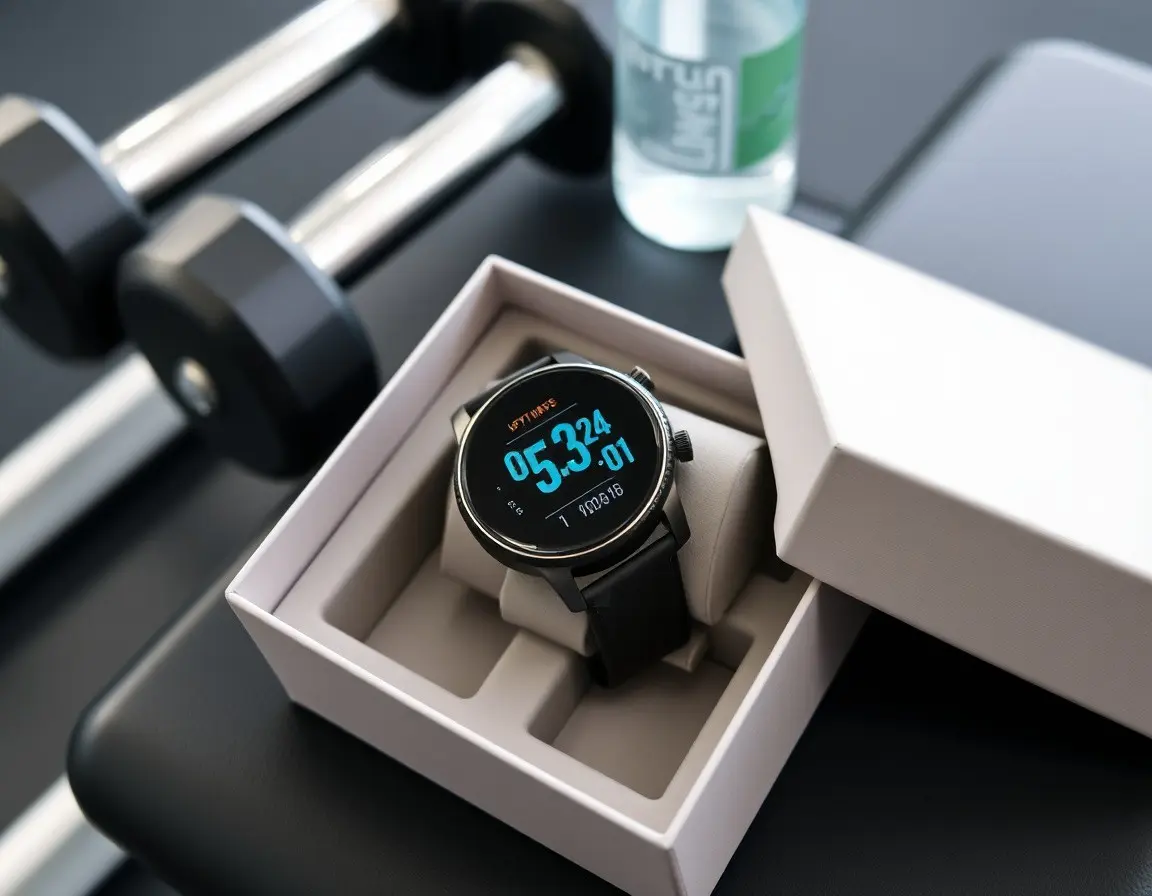 Smartwatch mit GPS und Fitness-Tracking
