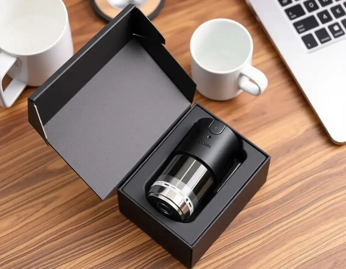 Portabler USB-Espressokocher für unterwegs
