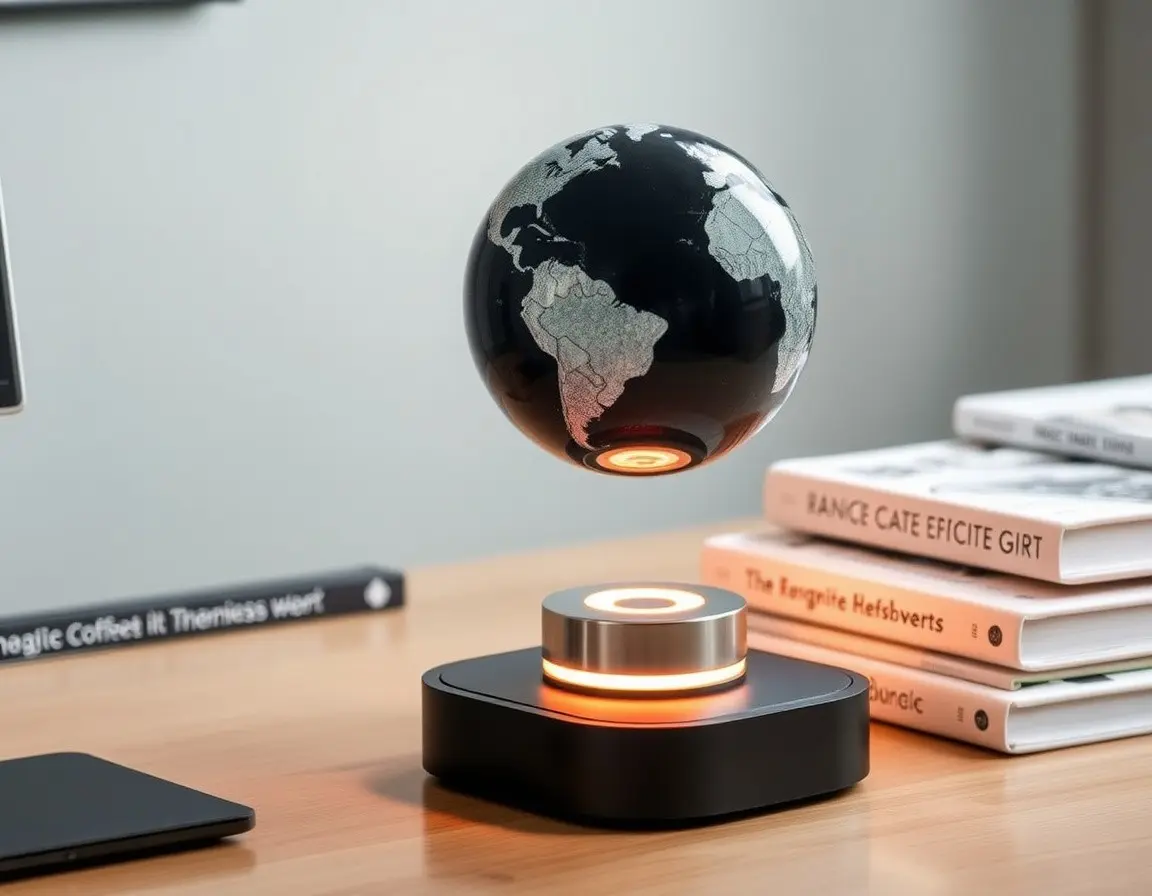 Magnetisch schwebender Globus