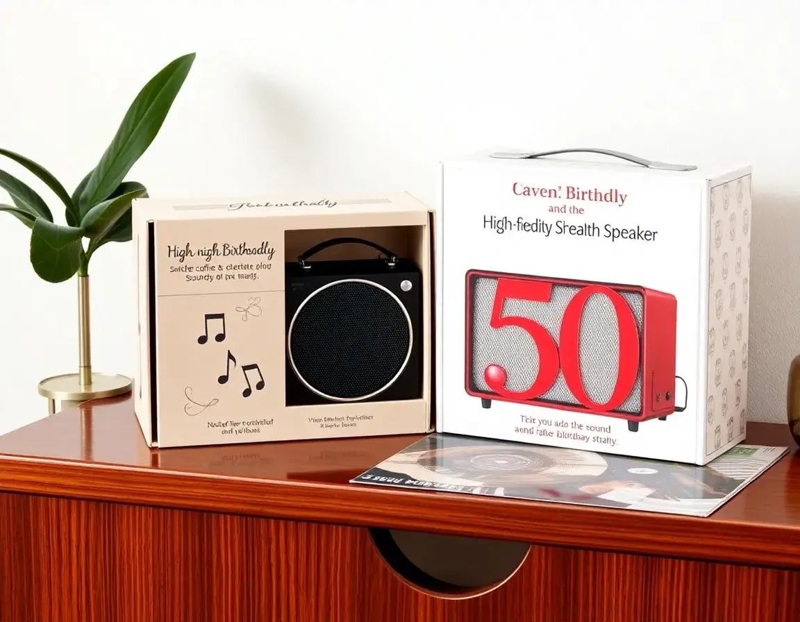 High-Fidelity Bluetooth Lautsprecher im Retro-Design