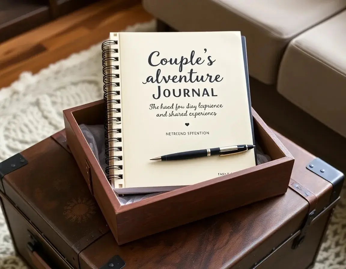 Paar Geschenke: Abenteuer-Tagebuch für Paare