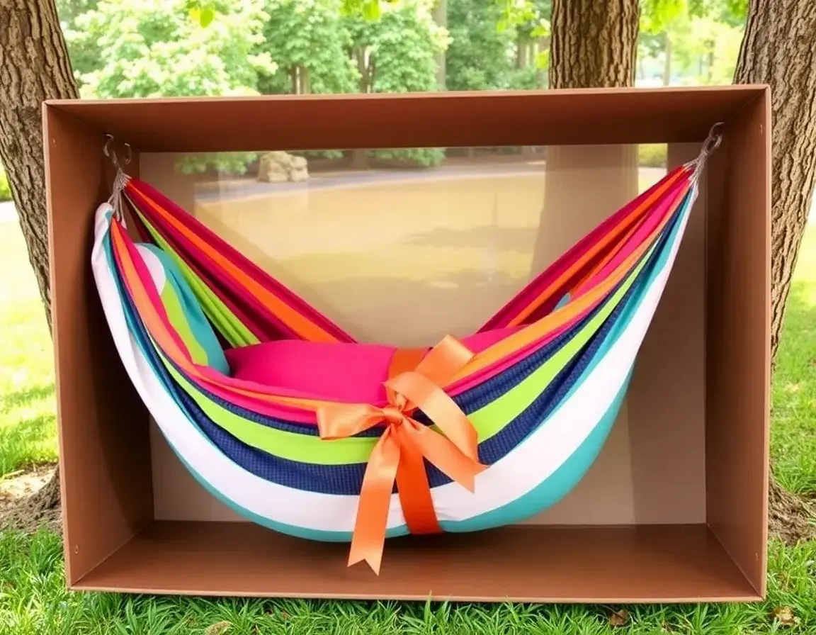 Paar Geschenke: Doppelhängematte für draußen