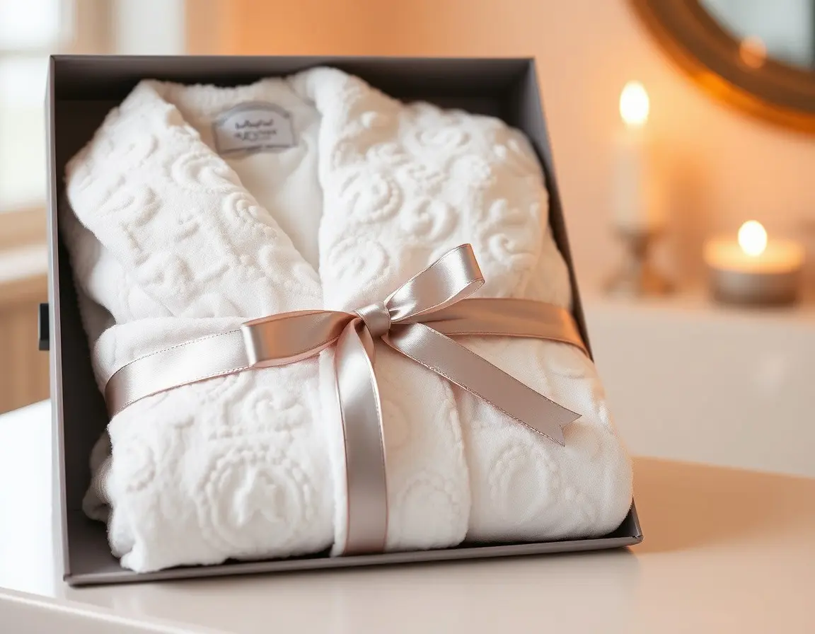 Luxus-Bademantel-Set