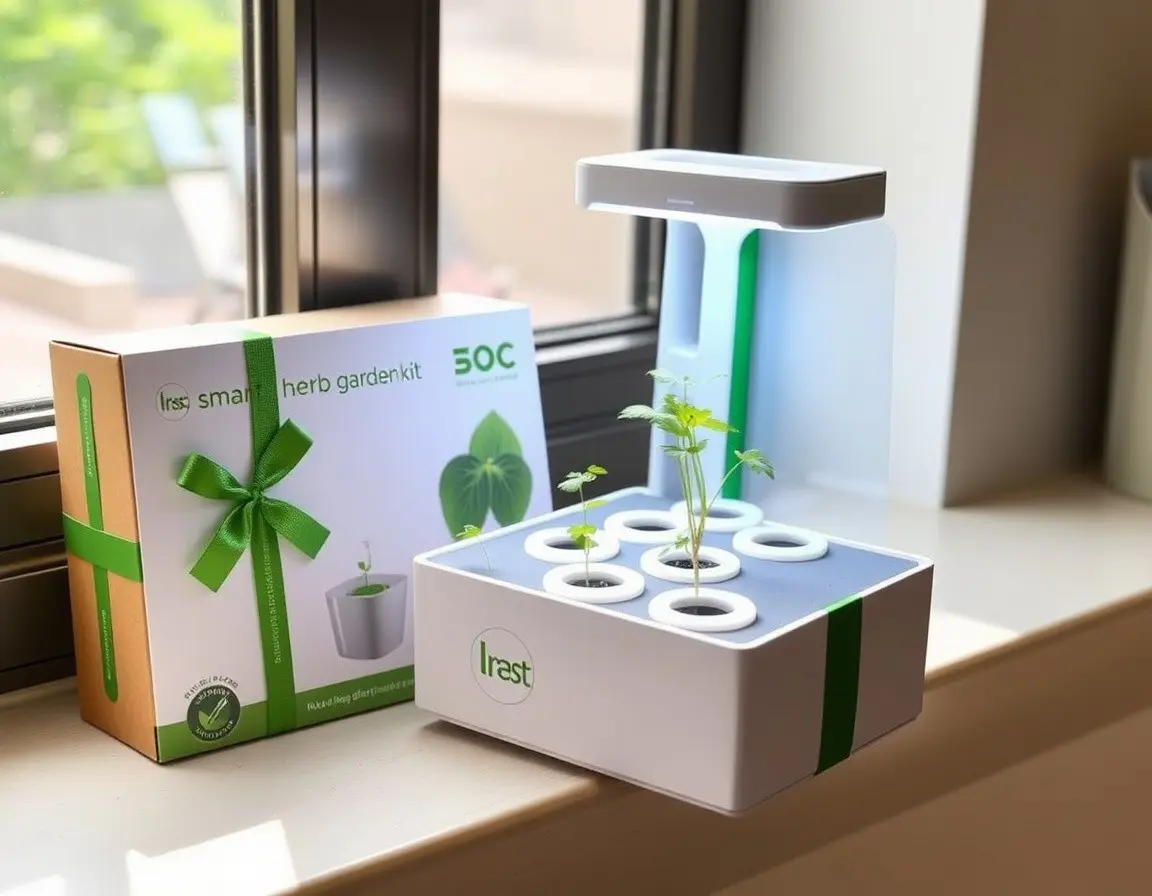 Smartes Kräutergarten-Kit
