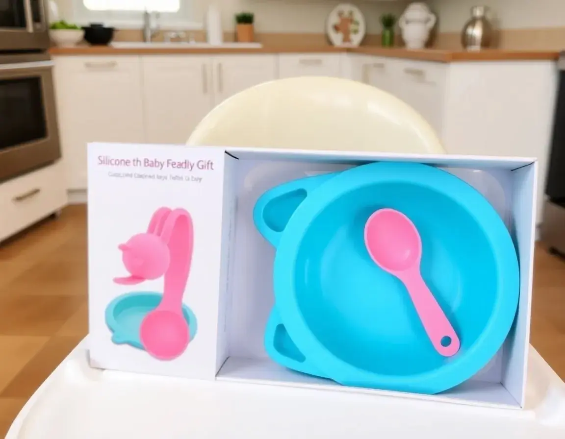 Deluxe Silicone Baby Feeding Starter Set