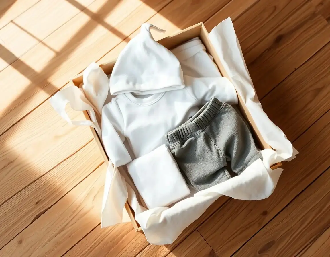 Premium Organic Cotton Baby Clothes Set