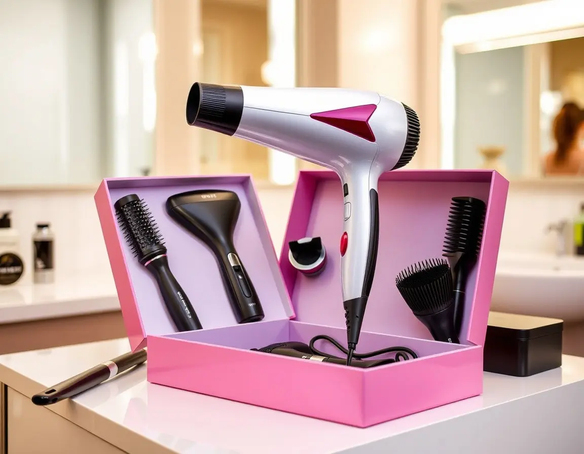 Premium Haartrockner mit Diffusor