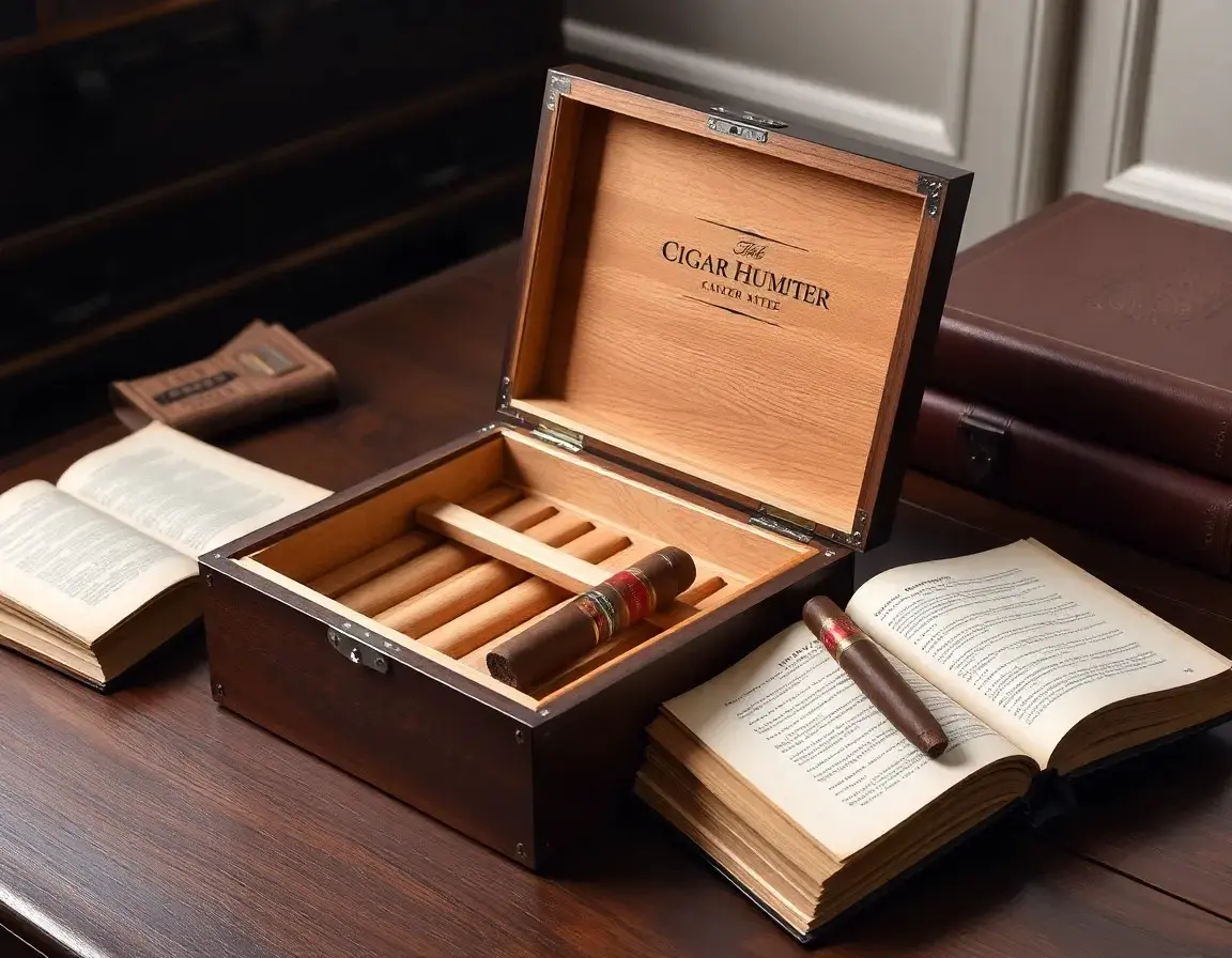 Premium Zigarren Humidor Box