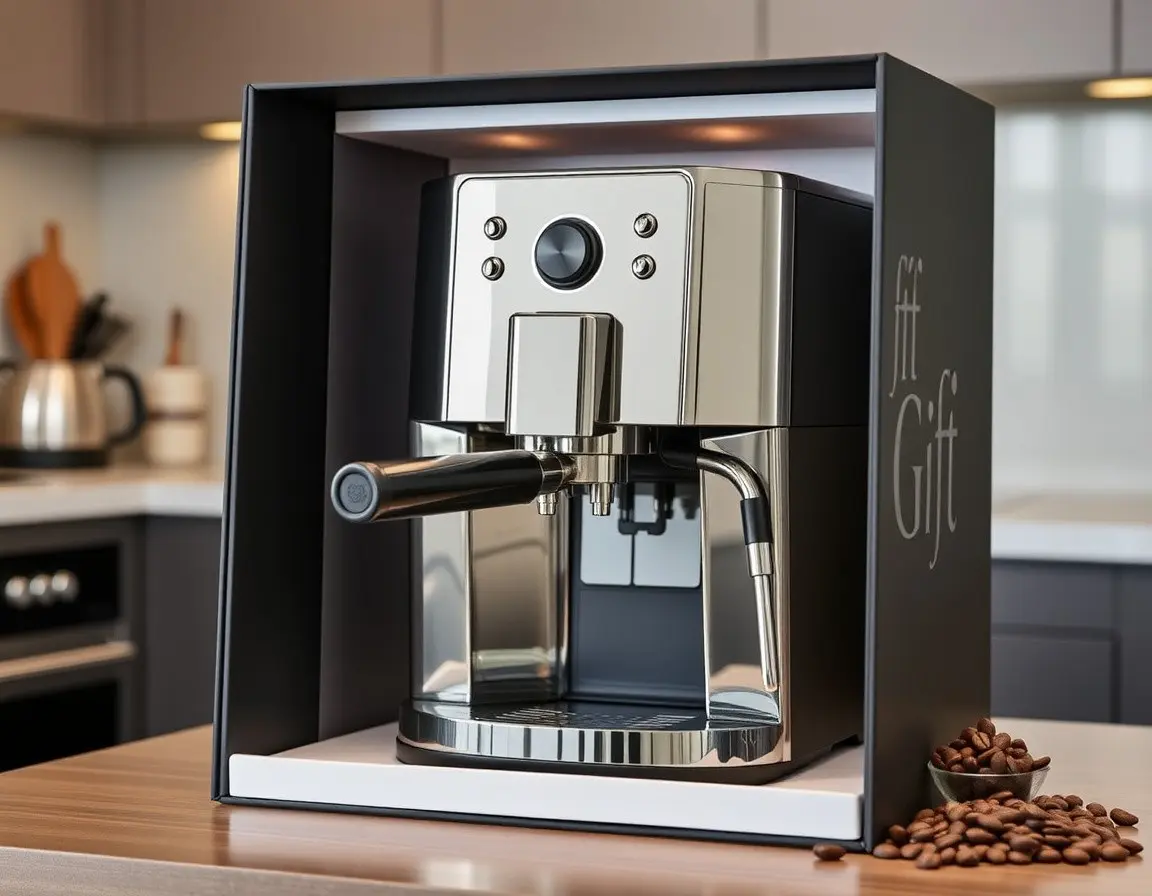 Hochwertige Kaffeemaschine mit Mahlwerk