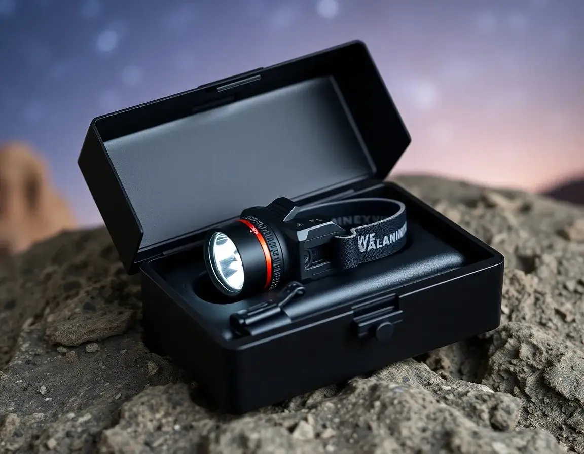 Aufladbare Hochleistungs-LED-Stirnlampe