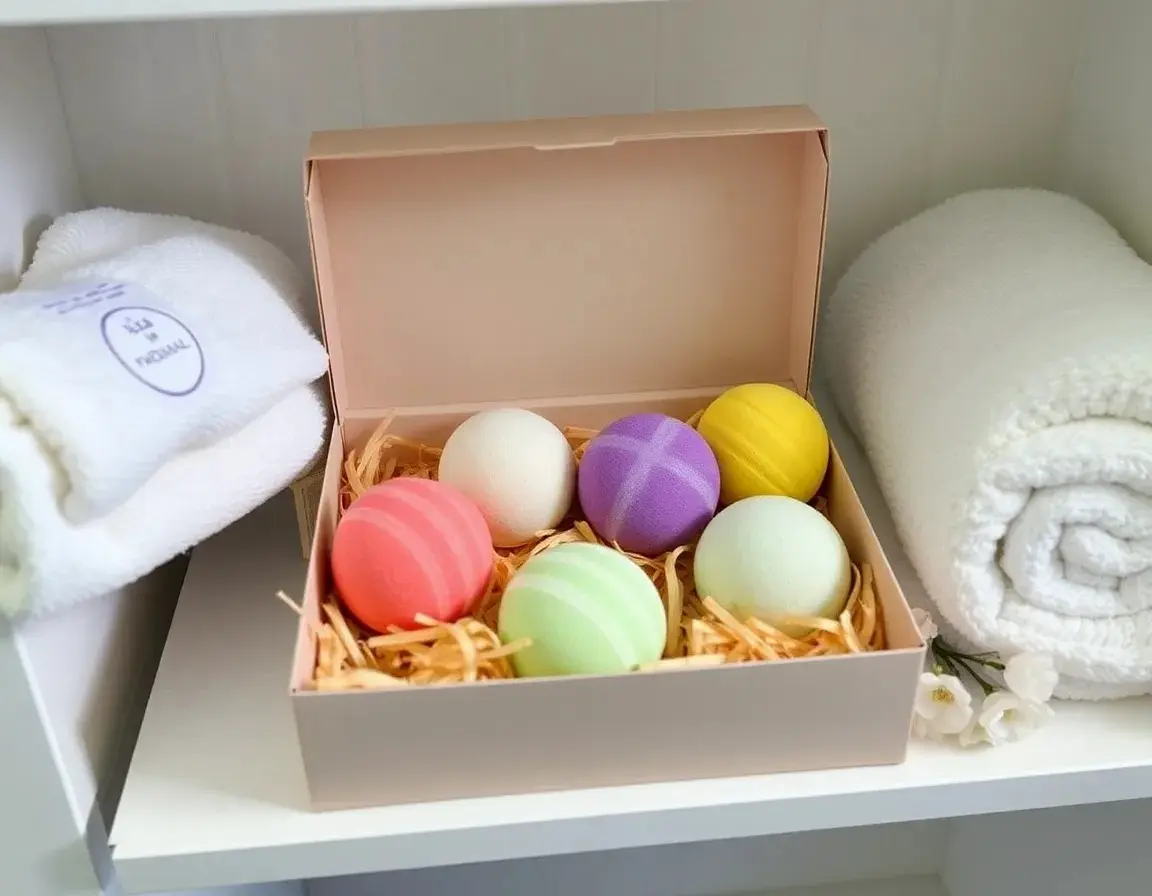 Premium Essential Oil Bath Bomb Gift Set