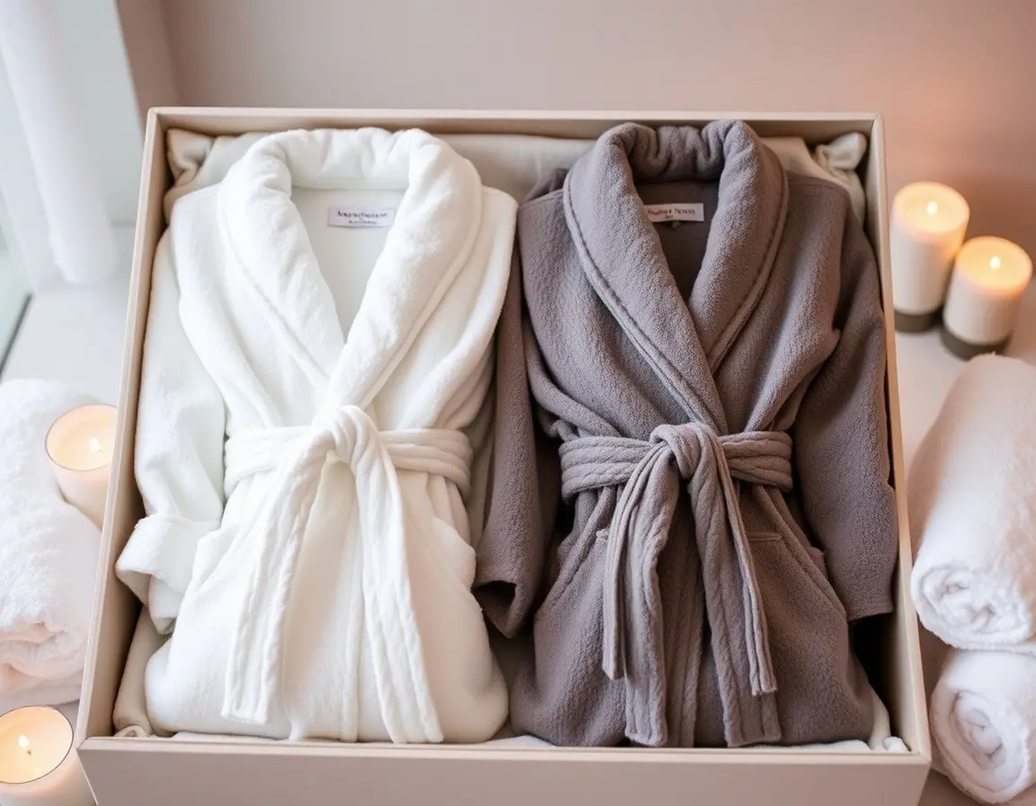 Luxurious Couple's Bathrobe Set