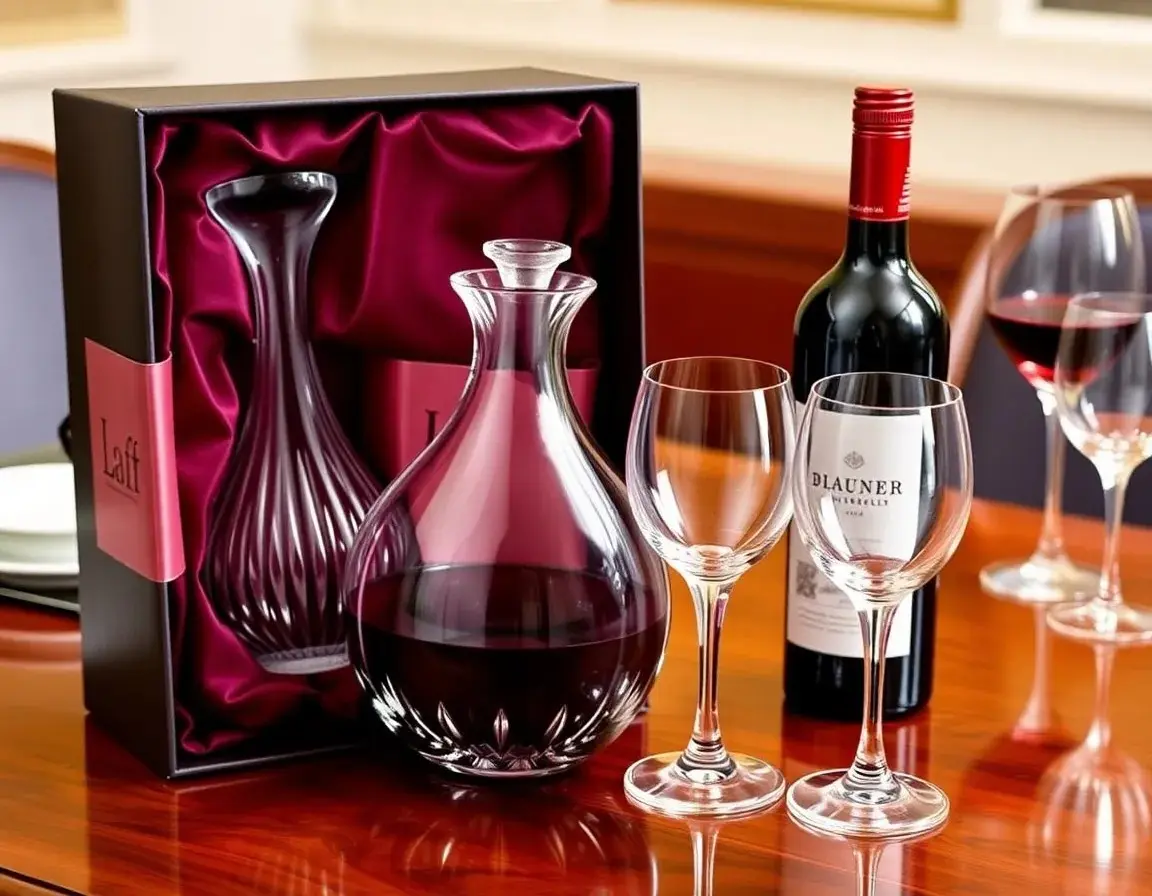 High-End Wine Decanter and Glasses Set